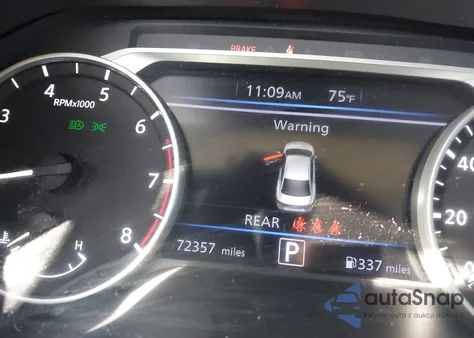 2021 Nissan Sentra Sv Xtronic Cvt z USA, uszkodzony, nr VIN 3N1AB8CV1MY204633